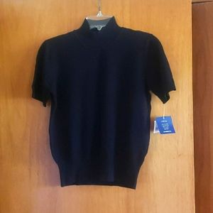 Liz Claiborne womens short sleeve sweater